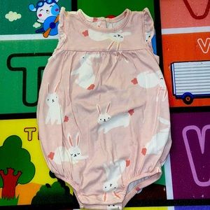 Bunny Pink Romper